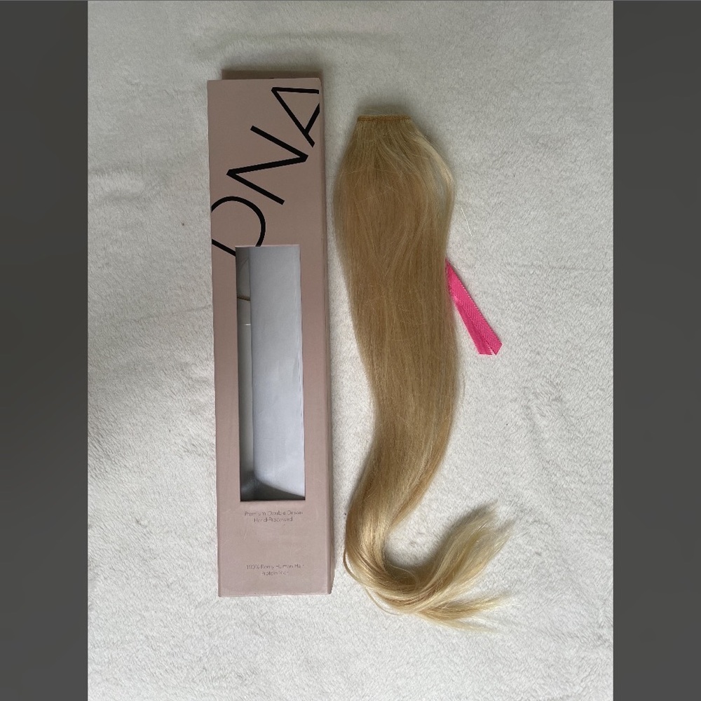 DNA premium double drawn hand-processed 100% remy human hair extensions. New